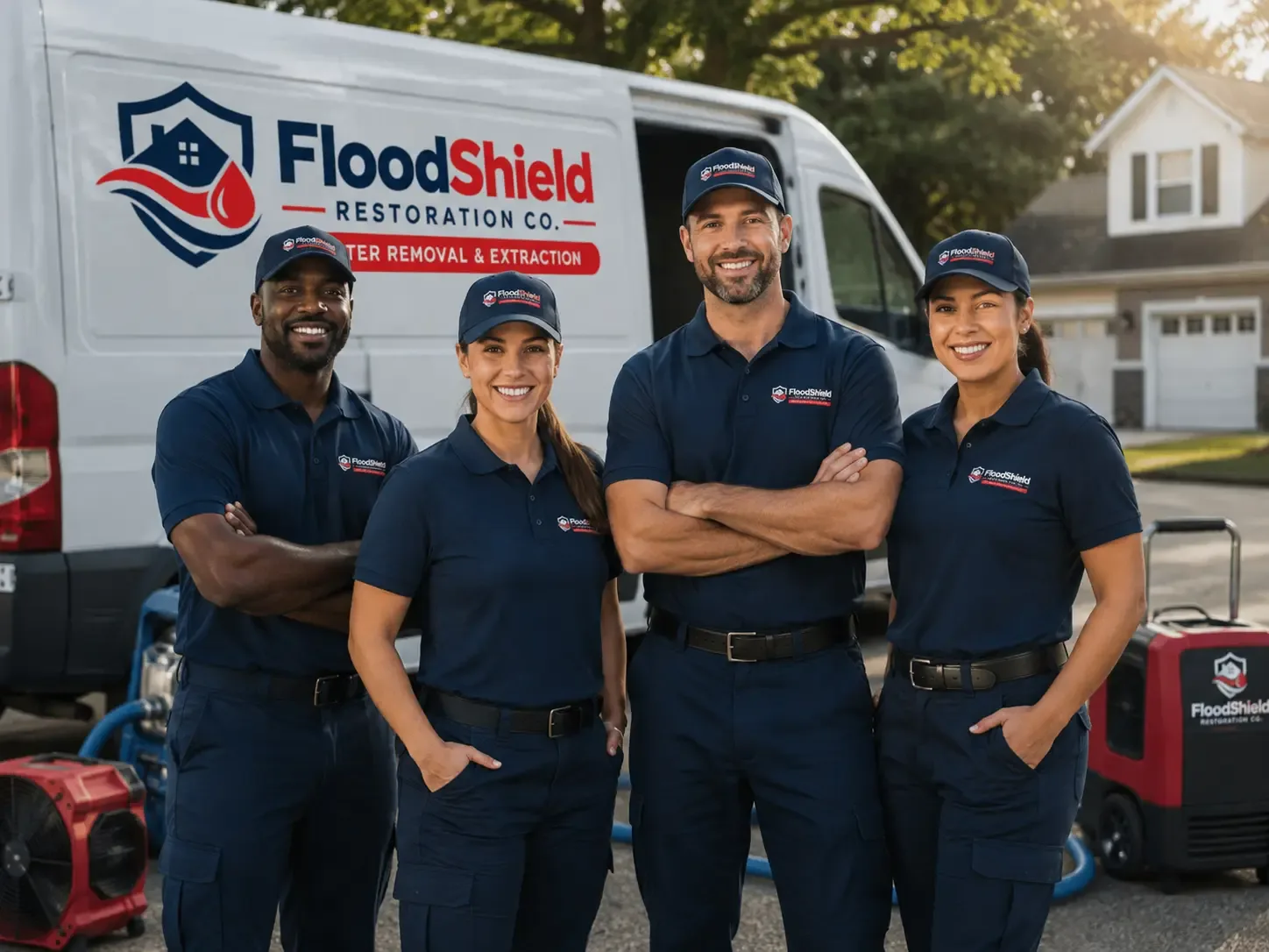 Flood Damage Restoration company in Dunlo, PA