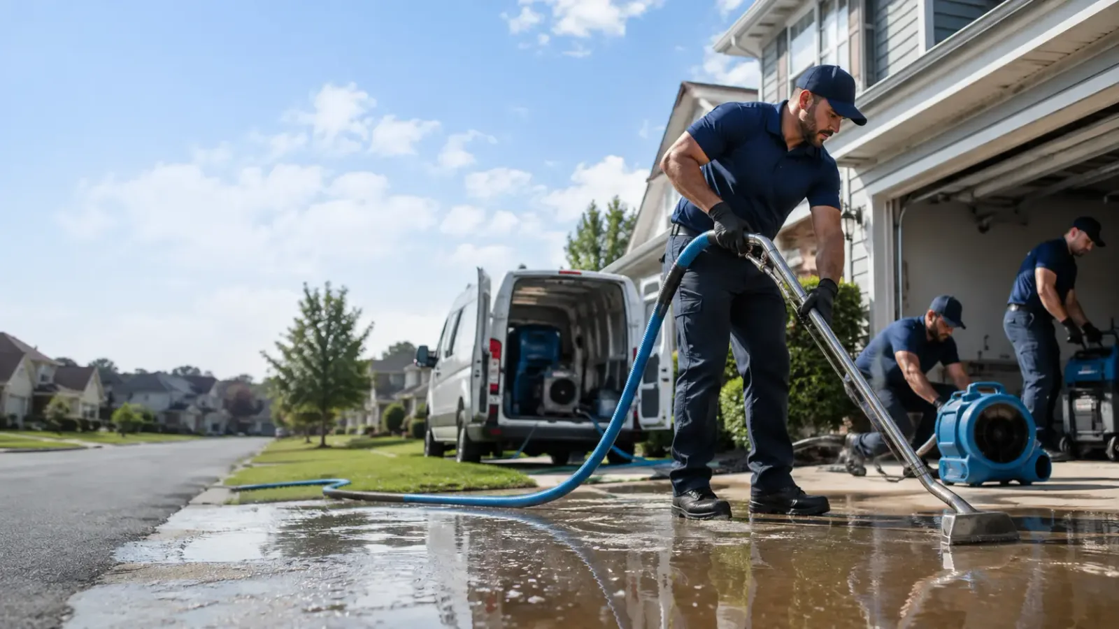 Flood Damage Restoration in Dunlo, PA